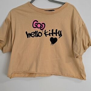Forever 21 Hello Kitty Crop Top